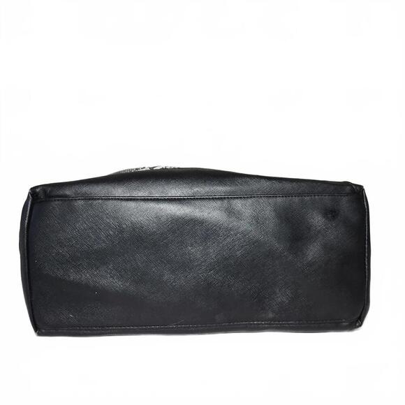 Steve Madden Women's Satchel Bag Black and White Snake Print - Picture 7 of 10